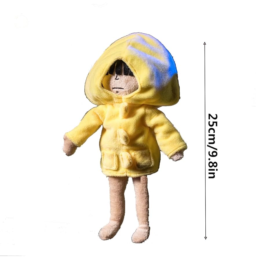 リトルナイトメア　モノ　シックス　BIG ぬいぐるみ　2個セット　まとめ売り リトルナイトメア2」，モノとシックスの“ぬいぐるみBIG”が